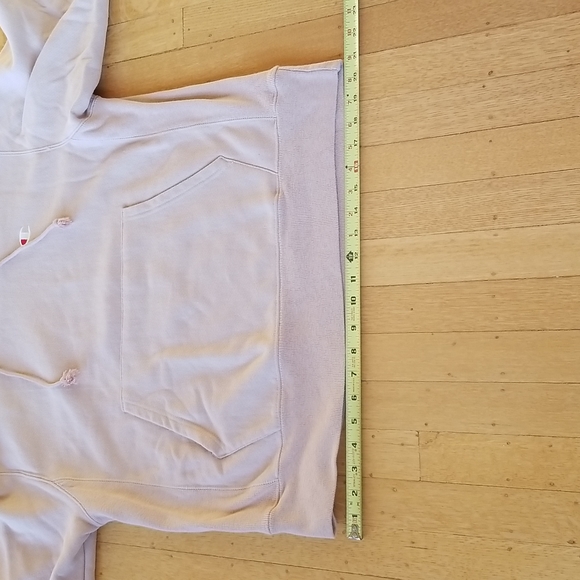 CHAMPION, REVERSE WEAVE, TAN/PINKISH HOODIE, MEN'S, M - Picture 3 of 10